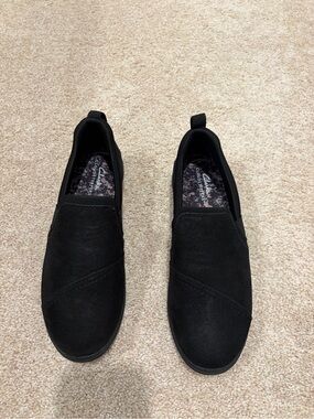 Black Slip-On Women's Shoes